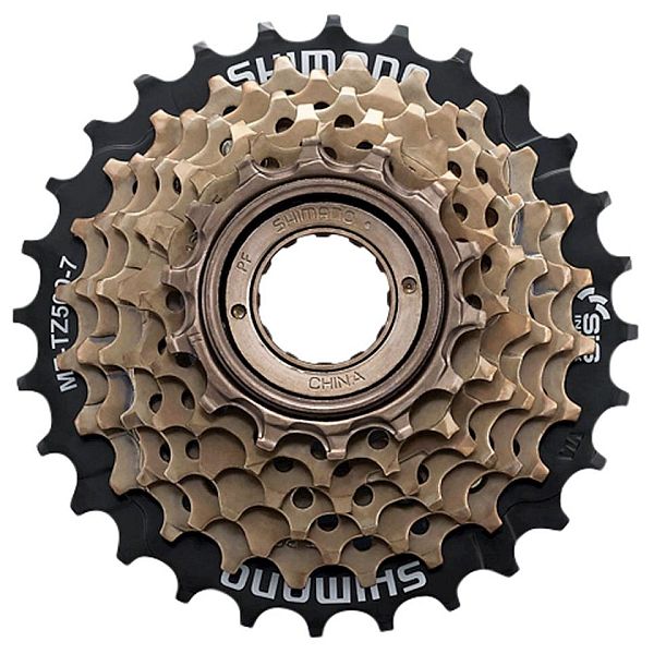 Pinioane  SHIMANO MF-TZ500-7, 7-speed, 14-2 photo 1